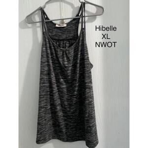 Hibelle Sleeveless Spaghetti Strap Tank Top Shirt size XL NWOT